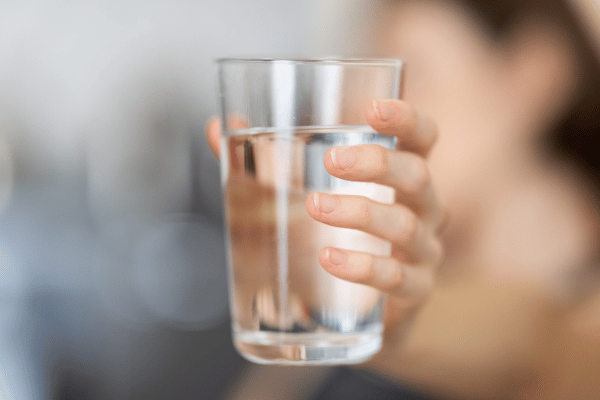 Tap water can contain contaminants. 