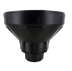Black Media Funnel 4 inch Opening Commercial