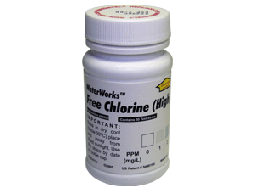 Chlorine Residual High Range Test Kit 1-80 ppm 50 Tests