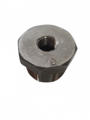 Stainless Steel Fitting: Bushing Reducer 1" x 1/4".
