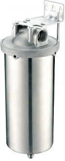 Stainless Steel (304) Filter Housing 1" #10 Big Blue Style (4.5" x 10")