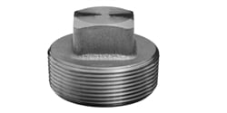 Stainless Steel Fitting: Square Plug 1/2